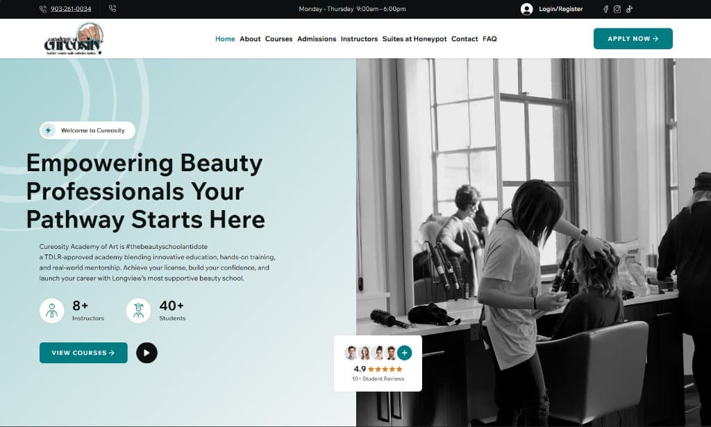 Cureosity Academy preview